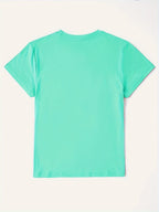 Graphic Round Neck T-Shirt - Lightweight & Comfortable