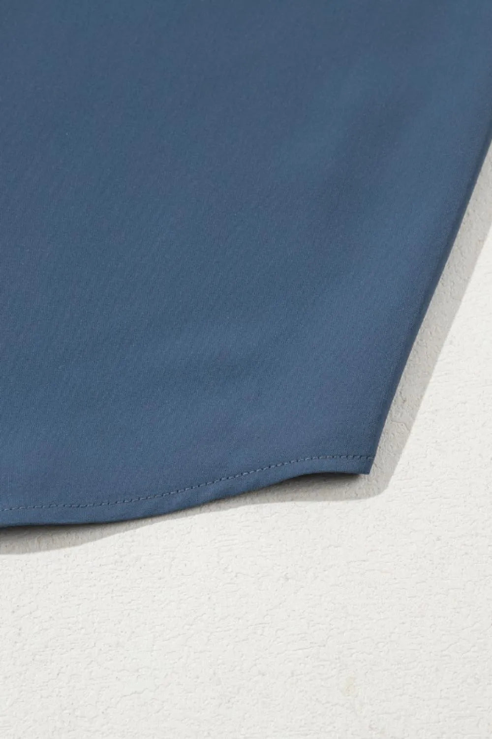 Ruffled Ruched Button Shirt - Feminine Flair