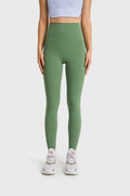 Millennia Ultra-Soft Second-Skin High Waist Leggings Green
