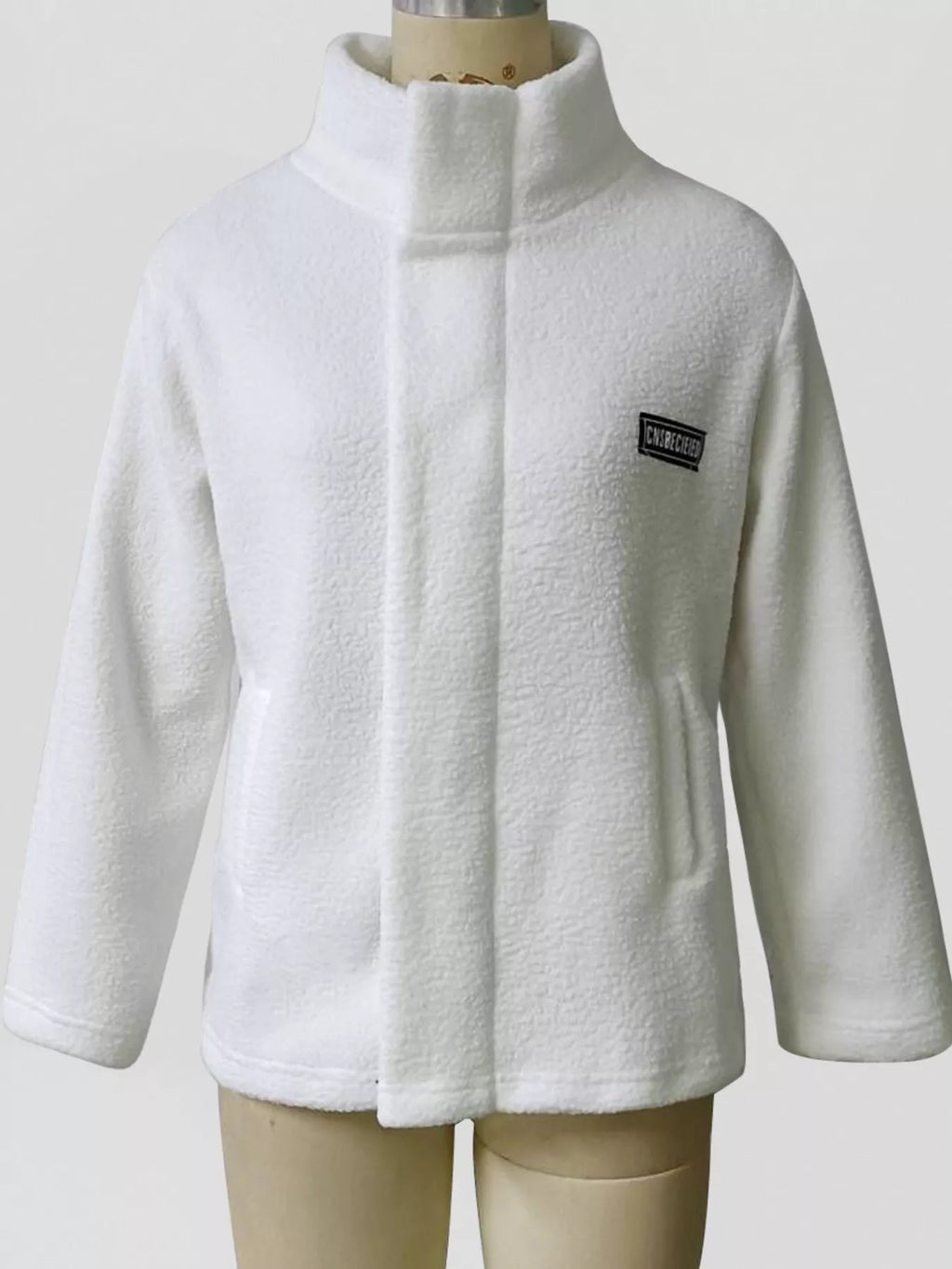 Cozy Sherpa Fleece Zip-Up Outerwear Jacket