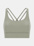 Millennia Crisscross Scoop Neck Active Tank
