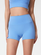 Millennia High Waist Active Shorts - Stretch & Comfort