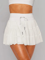 High Waist Pocketed Athletic Skort