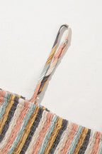 Striped Cami & Wide-Leg Pants Set - Luxe Co-ord