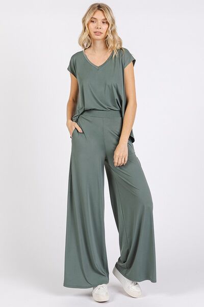 Mittoshop Yoga Air Stretch Wide Leg Pants