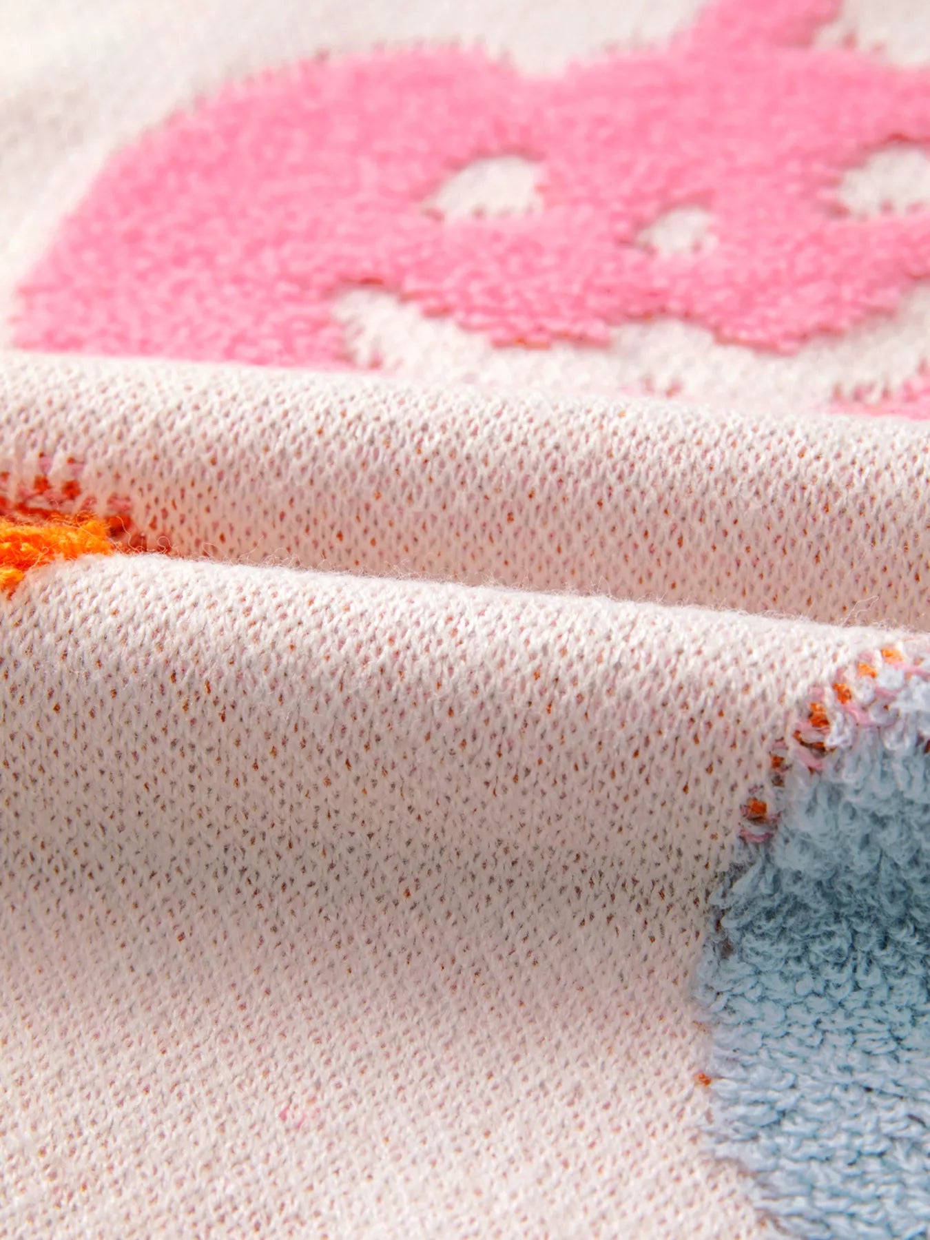 Halloween Cute Pumpkin Pattern Knit Sweater