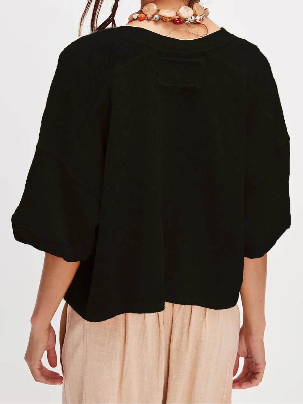 EasyEase Oversized Button-Down Shirt