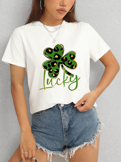 Lucky Clover Comfort Fit Short Sleeve T-Shirt