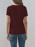 Graphic Round Neck T-Shirt - Stylish & Comfortable