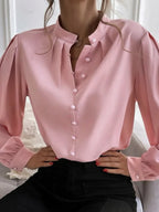 Classic Button Up Long Sleeve Shirt