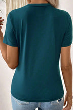 Classic Round Neck Short Sleeve T-Shirt - Everyday Comfort