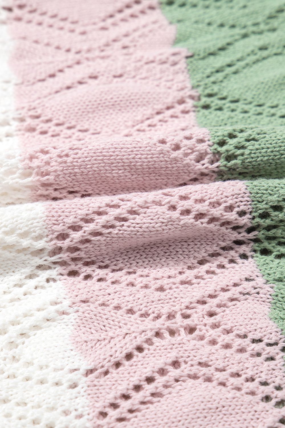Openwork Cap Sleeve Knit Top - Chic & Breathable