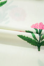 BlossomBreeze Floral Flutter Sleeve Summer Mini Dress