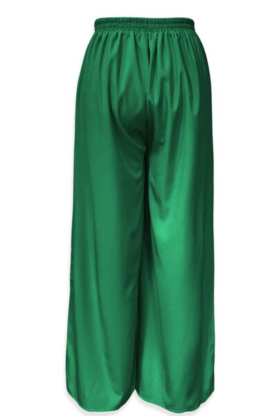 FAM-FAM High Waist Wide Leg Trousers