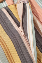 Striped Cami & Wide-Leg Pants Set - Luxe Co-ord