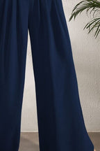 FAM-FAM High Waist Wide Leg Trousers