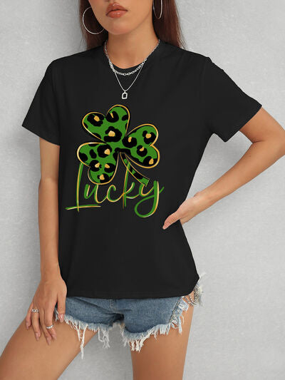 Lucky Clover Comfort Fit Short Sleeve T-Shirt