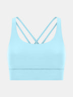 Millennia Crisscross Scoop Neck Active Tank