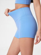 Millennia High Waist Active Shorts - Stretch & Comfort