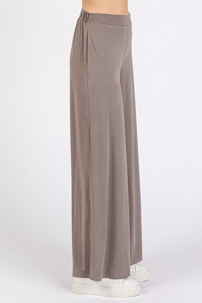 Mittoshop Yoga Air Stretch Wide-Leg Pants