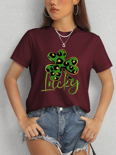 Lucky Clover Comfort Fit Short Sleeve T-Shirt