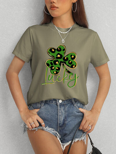 Lucky Clover Comfort Fit Short Sleeve T-Shirt