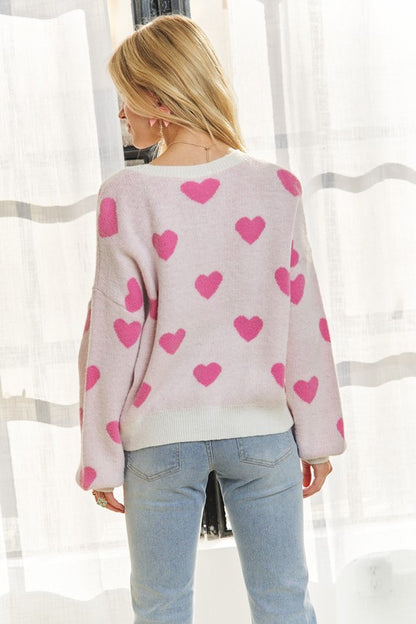 ADORA Love Knit Round Neck Sweater