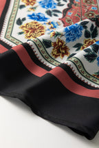 Mixed Floral Chevron Pattern Cami - Trendy & Lightweight