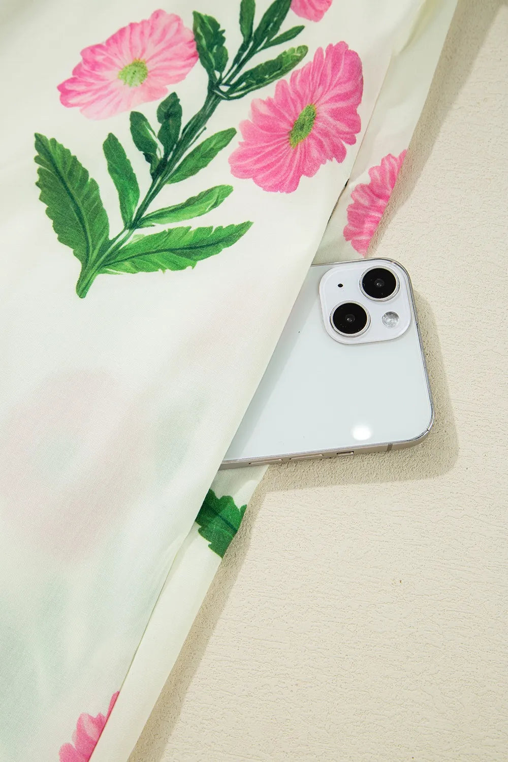 BlossomBreeze Floral Flutter Sleeve Summer Mini Dress