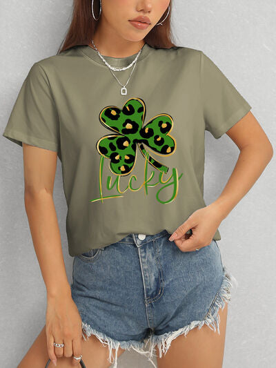 Lucky Clover Comfort Fit Short Sleeve T-Shirt