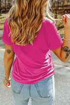 Sequin Easter Egg Short Sleeve T-Shirt - Festive & Stylish