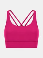 Millennia Crisscross Scoop Neck Active Tank
