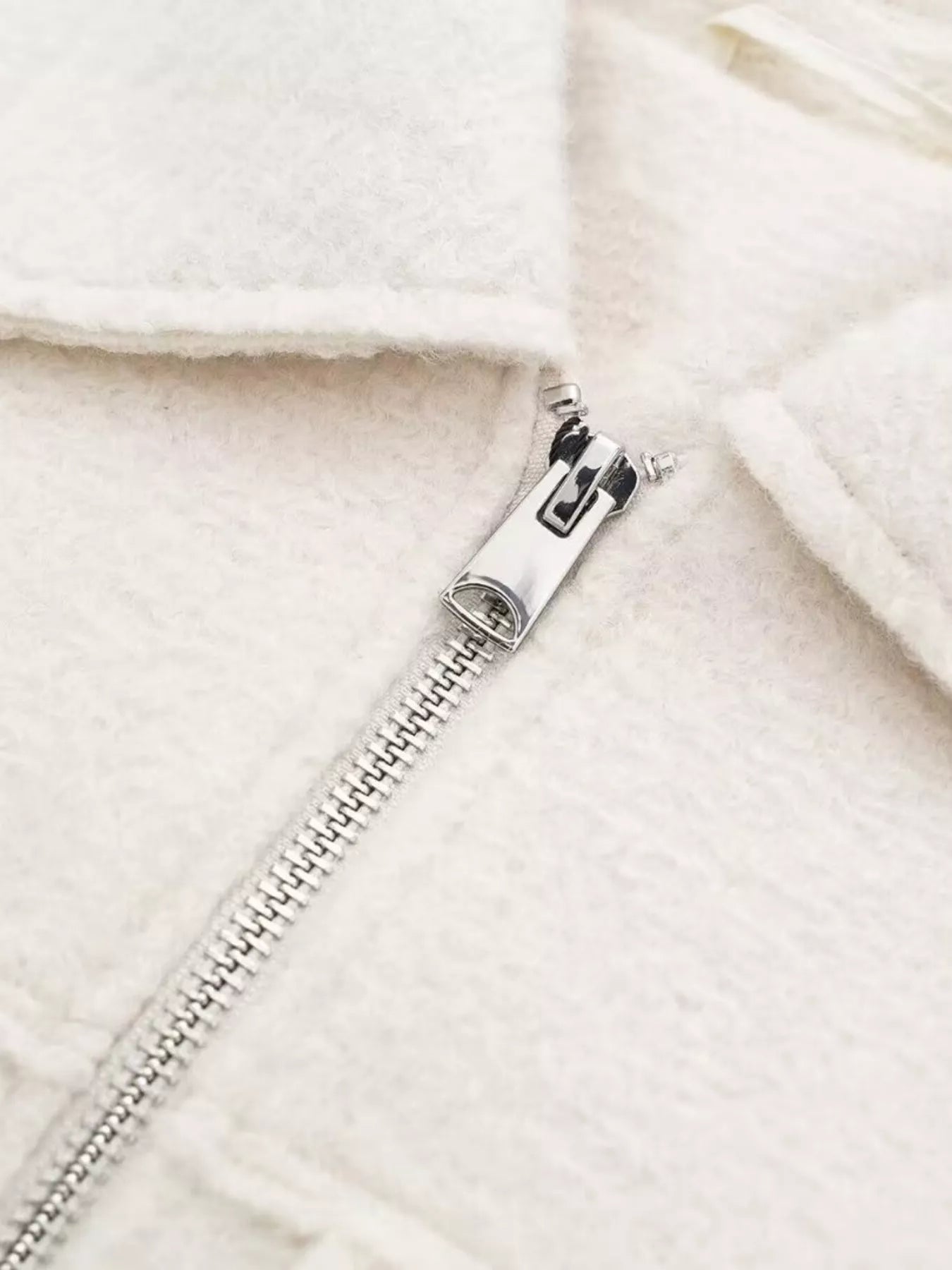 Zip-Up Cropped Utility Jacket