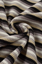 Striped Two-Piece Outfit - Stylish & Comfortable Matching Set