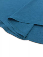 Classic Button-Down Long Sleeve Maxi Dress with Pockets