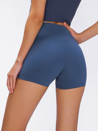 Millennia High Waist Active Shorts - Stretch & Comfort