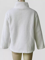 Cozy Sherpa Fleece Zip-Up Outerwear Jacket