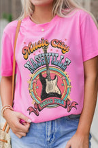 Graphic Round Neck Short Sleeve Tee