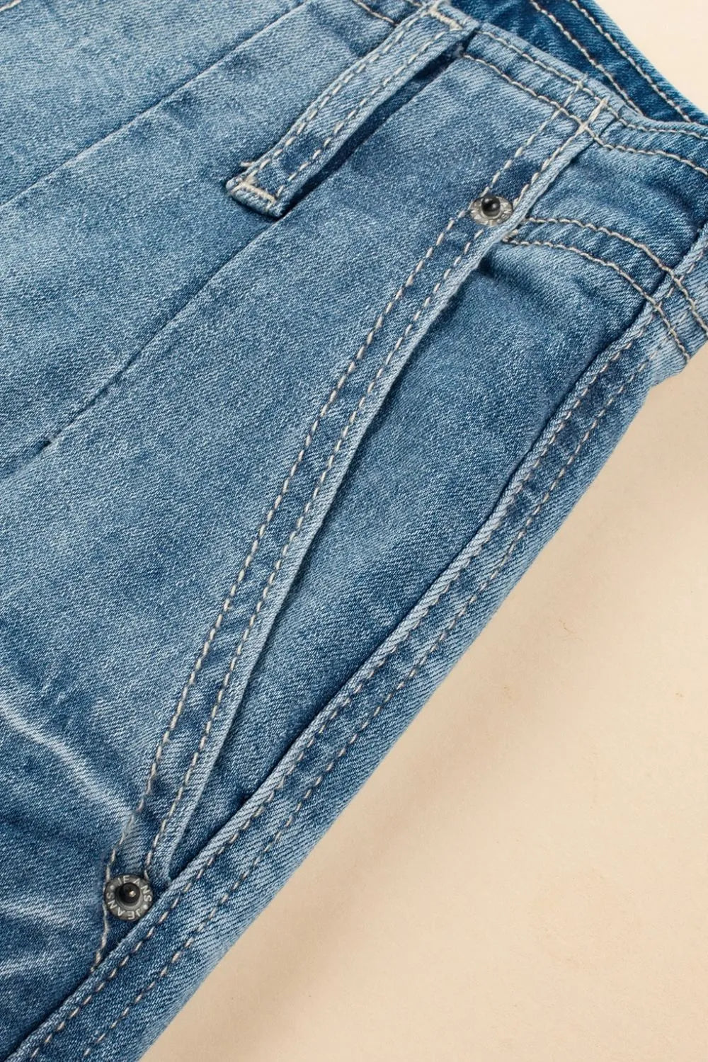 Sculpting High-Waist Button-Fly Jeans