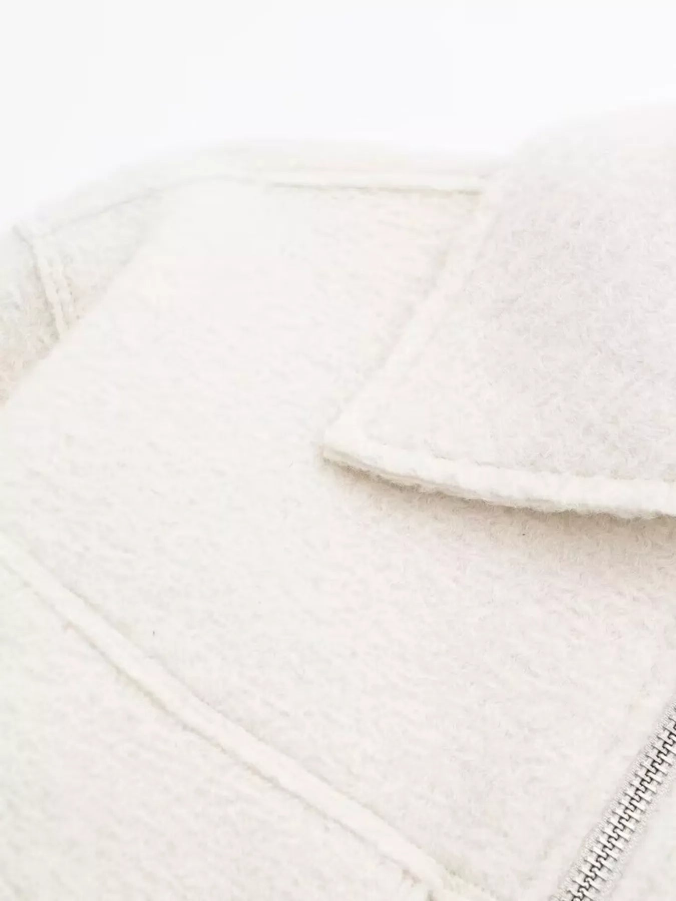 Zip-Up Cropped Utility Jacket