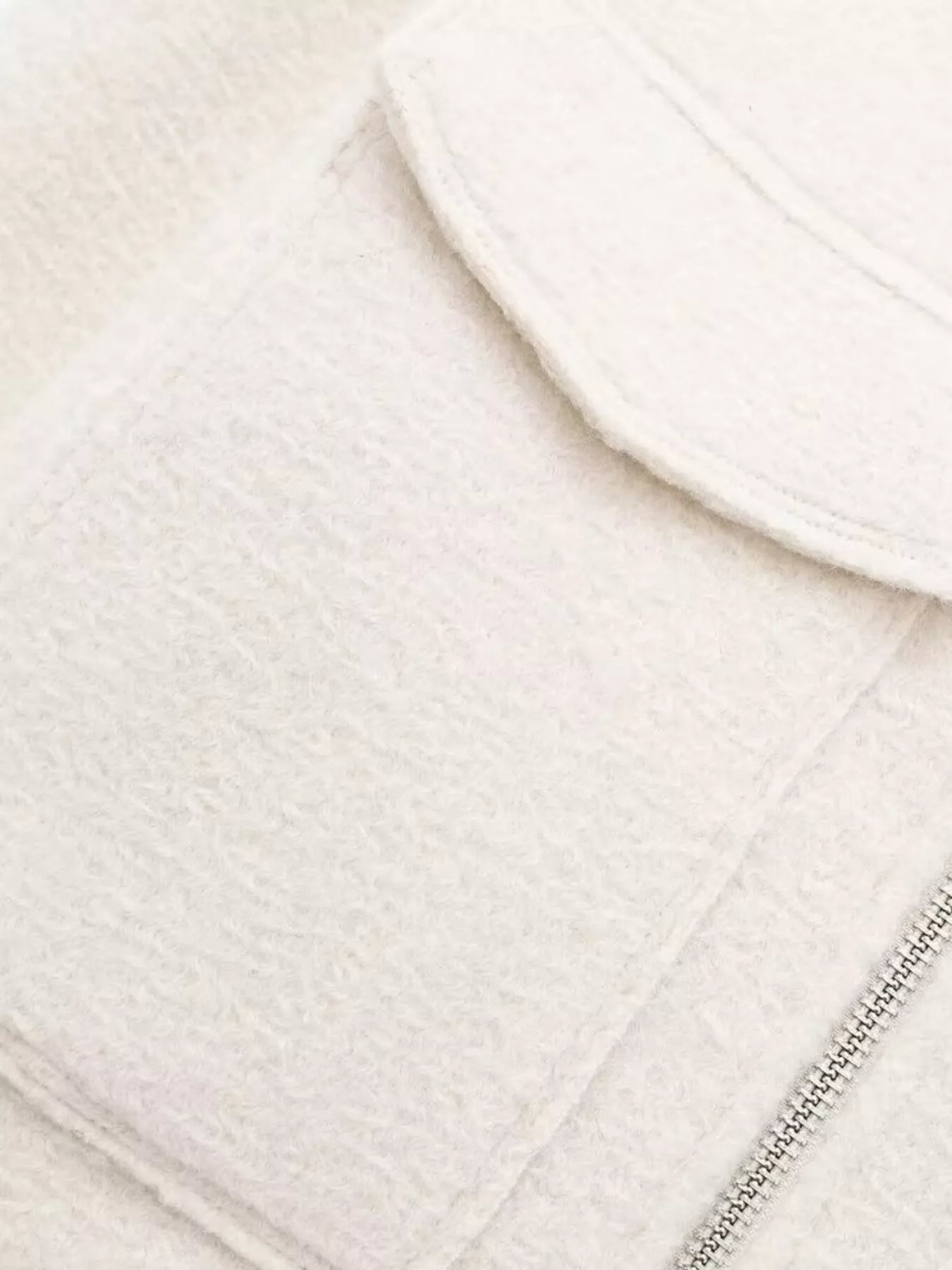 Zip-Up Cropped Utility Jacket