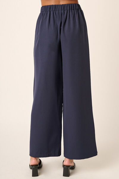 Mittoshop Inverted Pleat Wide Leg Pants