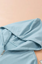 Two-Piece Zip-Up Hoodie and Jogger Pants Activewear Set