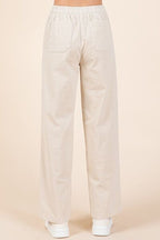 Mittoshop Corduroy Back Elastic Waist Pants
