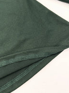 Cropped Long Sleeve Basic T-Shirt