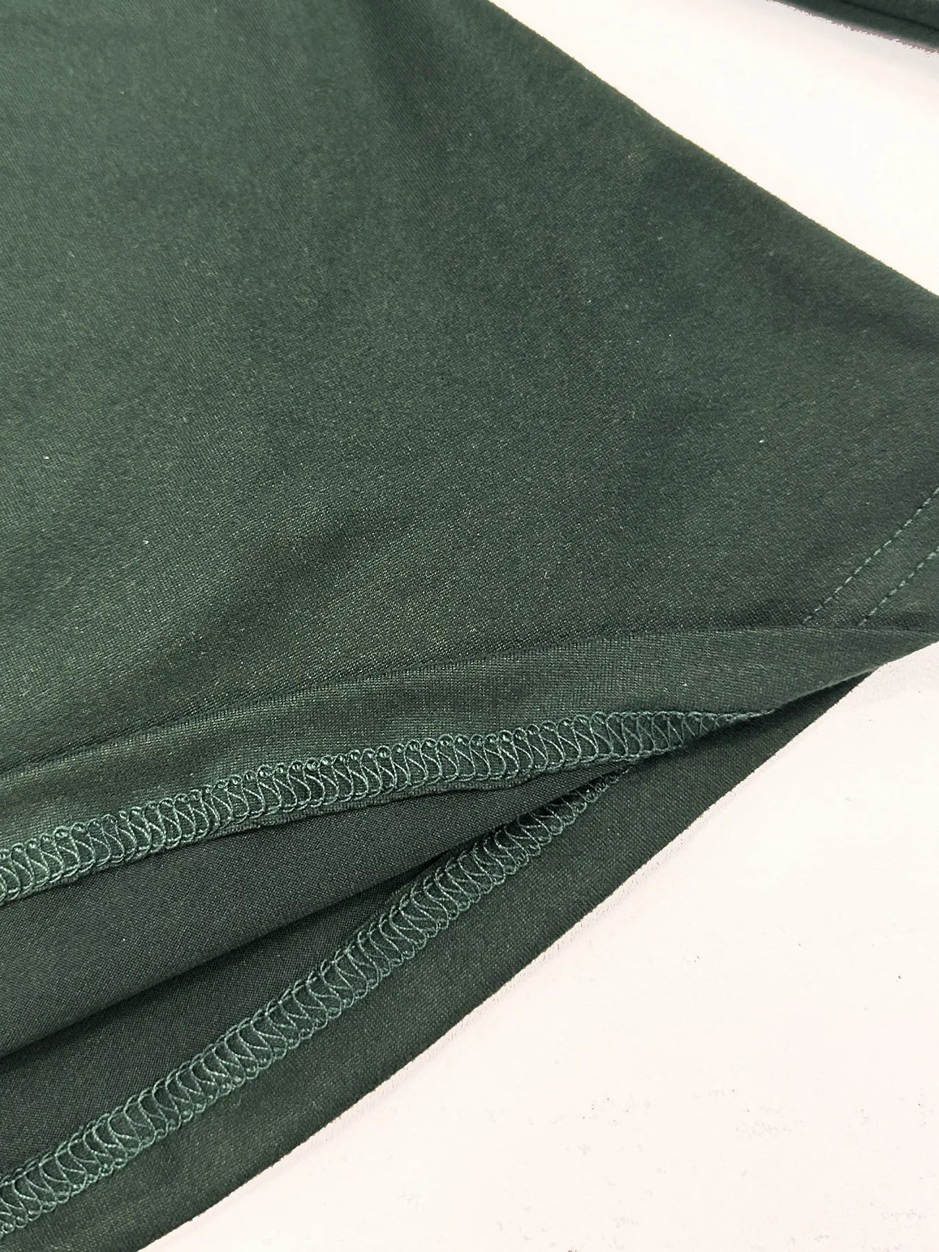 Cropped Long Sleeve Basic T-Shirt