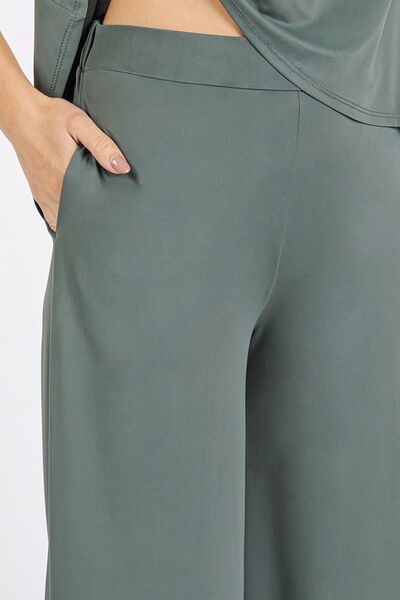 Mittoshop Yoga Air Stretch Wide Leg Pants