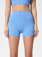 Millennia High Waist Active Shorts - Stretch & Comfort