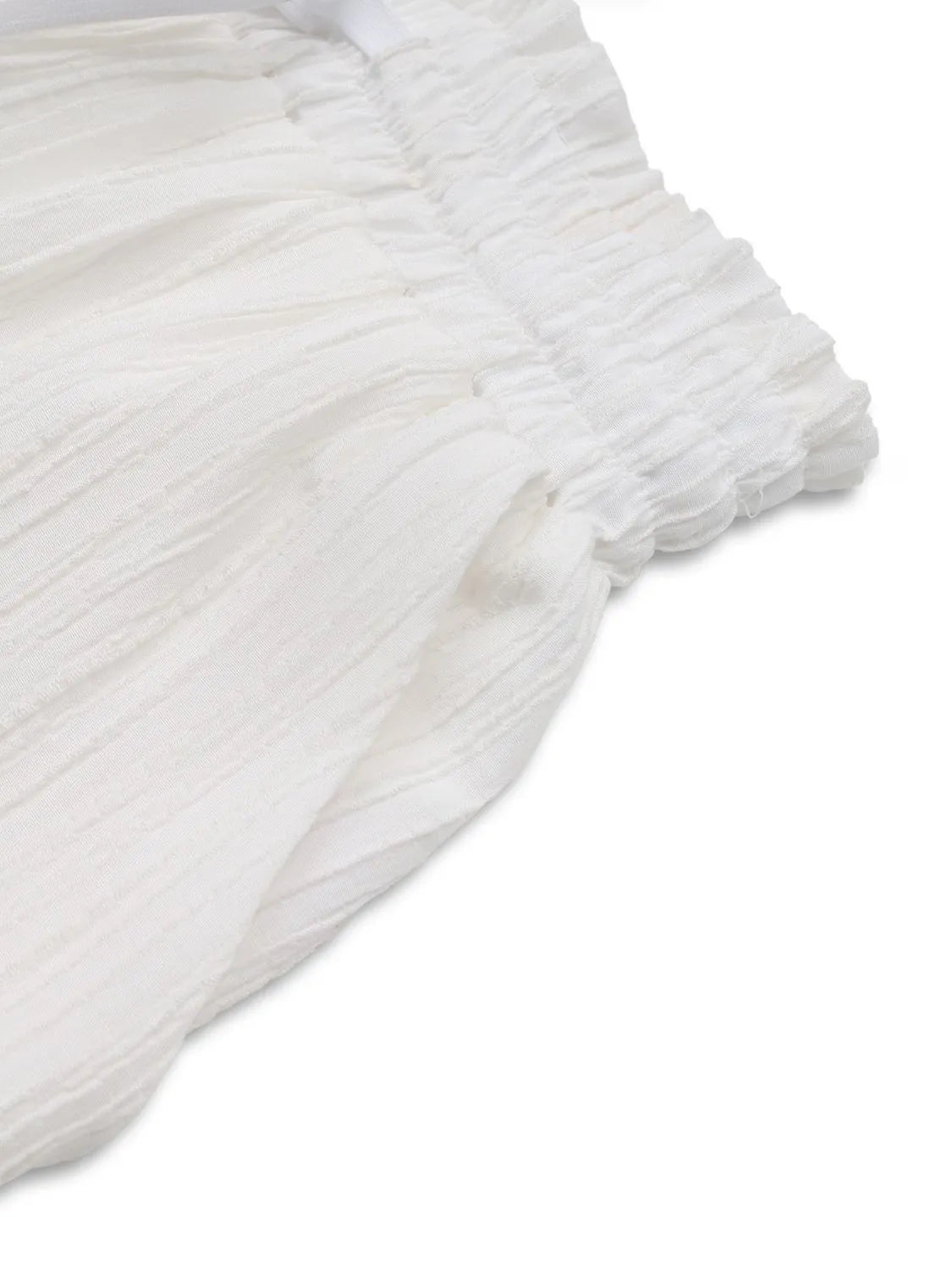 Comfy Frill Drawstring Shorts with Pockets