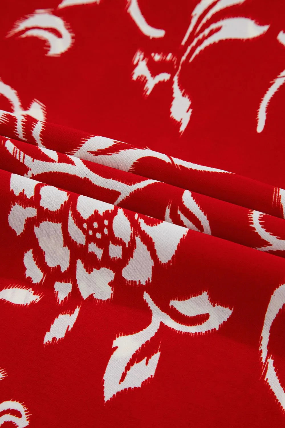 Floral Print Spaghetti Strap Empire Waist Maxi Dress